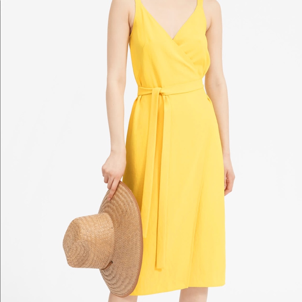 Everlane Wrap Dress - Japanese GoWeave Tank